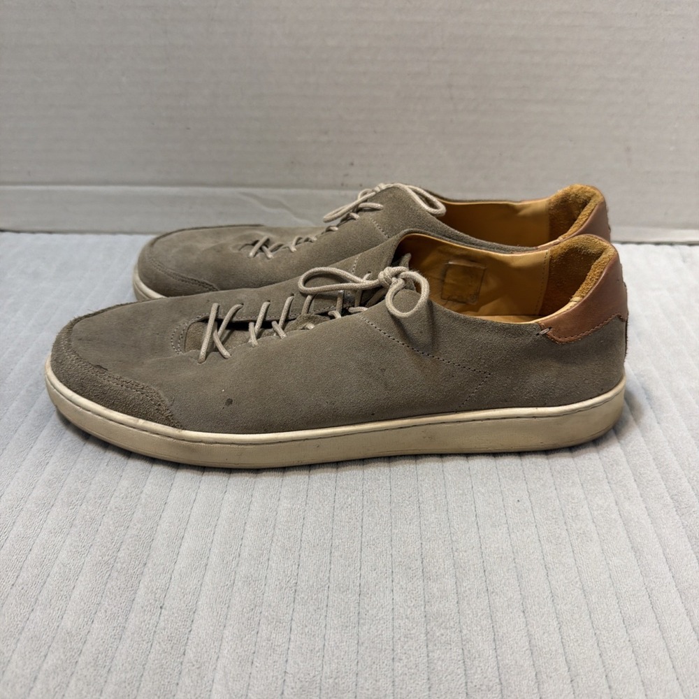 Luca Men's 11 Suede Terra Low Sneaker Brown Lactae Hevea Leather Portugal